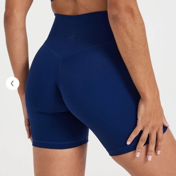 oner active timeless high waisted shorts in midnight - Picture 4 of 8